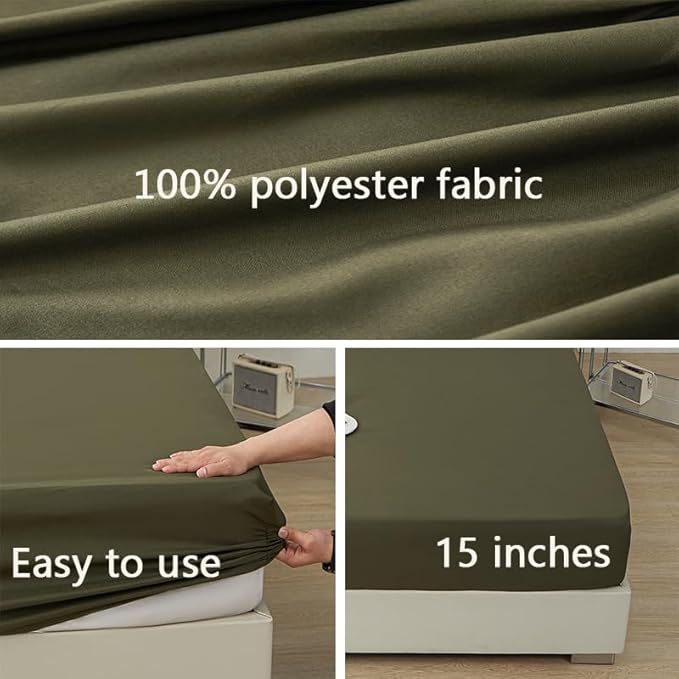 Bedding Full Size Fitted Sheet Only - Image 3