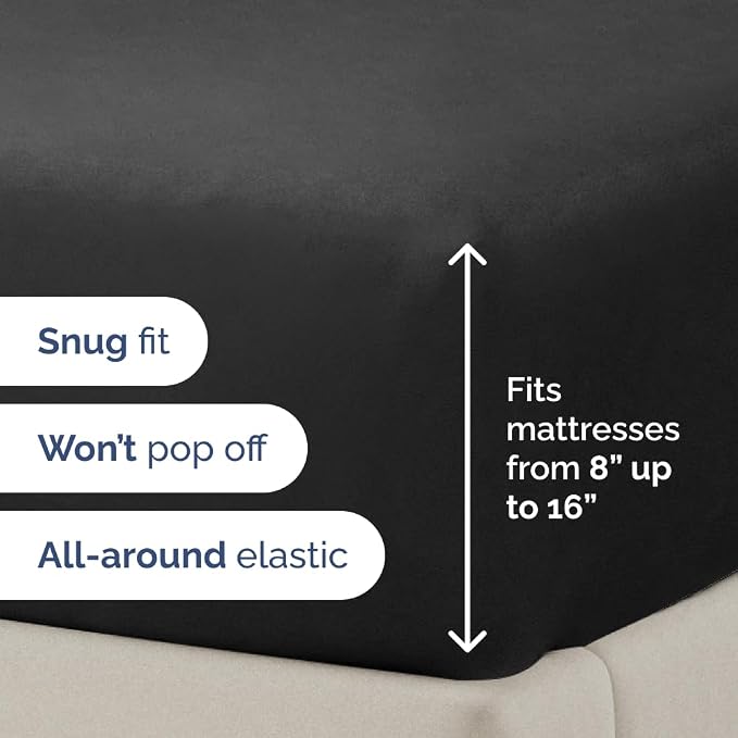 Bulk Case Pack of 16 Fitted Sheets - Image 4
