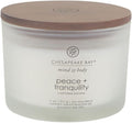 Chesapeake Bay Candle Scented Candle Peace + Tranquility 3-Wick Coffee Table Jar by ChesapeakeBayFragrance