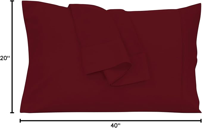 Royale Linens King Pillowcase Set of 2 - Image 10