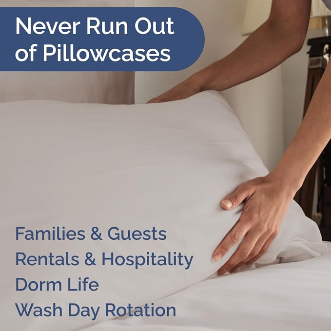 Queen Pillow Cases Set of 10 - Image 5