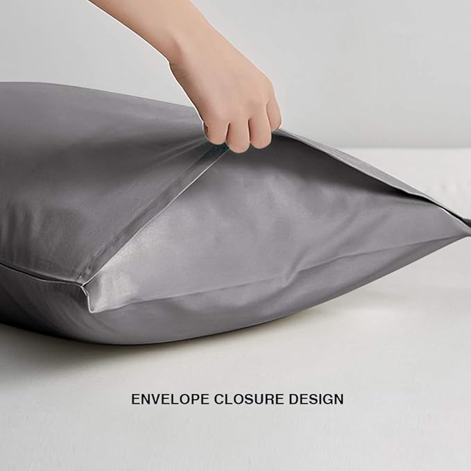 FLXXIE Pillow Cases Queen, Soft Microfiber Pillow Covers - Image 3