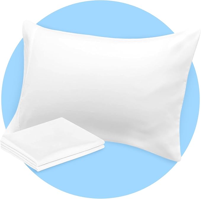 Avalon Bedding Pillow Cases Standard Size White Pillow Cases Set of 2 Cotton by Avalon+Bedding