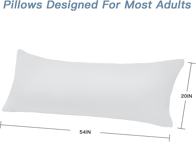 DOWNCOOL Luxury Full Body Pillow Insert - Image 3