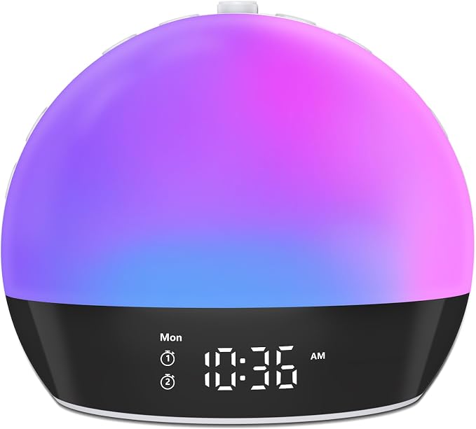 Sunrise Alarm Clock Sound Machine, Alarm Clocks by Risop