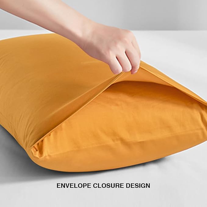 FLXXIE Pillow Cases Queen, Soft Microfiber Pillow Covers - Image 5