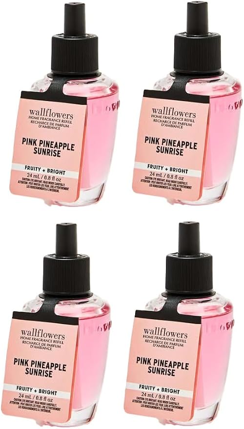 Bath & Body Works WallFlowers Fragrance Refill 0.8 Oz 4 Pack by BathBodyWorks