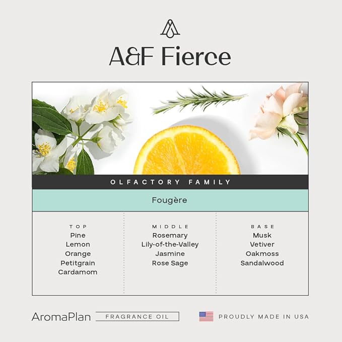 AromaPlan Hotel Scents, Inspired by A+F Fierce 5 Fl Oz Luxury Aroma & Hotel - Image 2