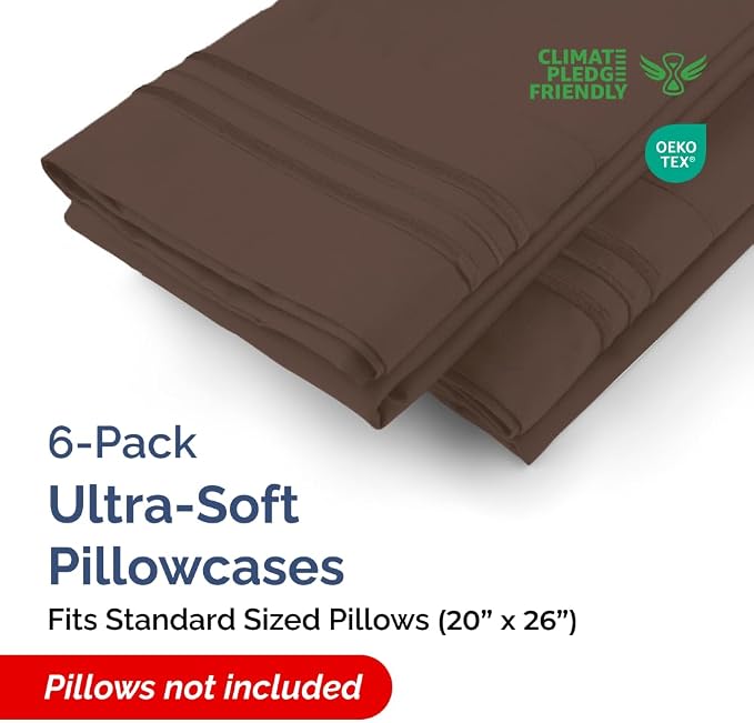 Standard Pillow Cases Set of 6 - Image 2