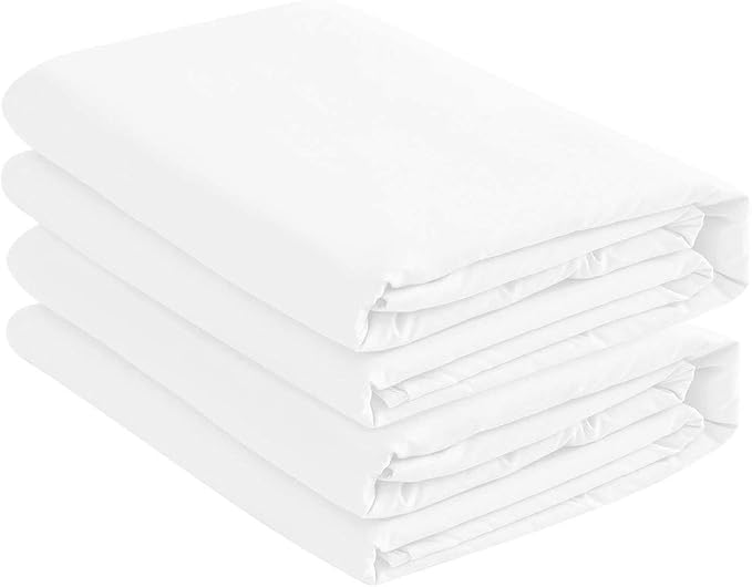 Microfiber 2 Twin XL Fitted Bottom Bed Sheets 1800 Ultra Soft and Comfy by DestinyCrescentBedding