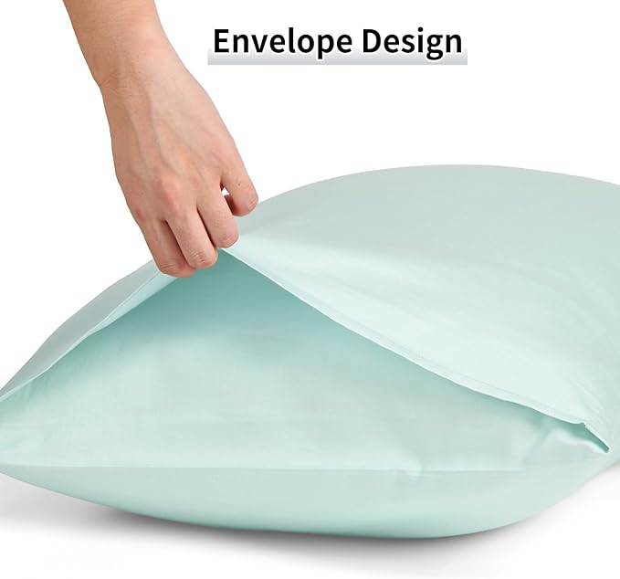 Warmstar Cotton Pillow Cases King Size Set of 2, 600 Thread Count Pillowcases - Image 5