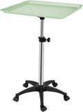Salon Rolling Tray, Height Adjustable Tattoo Tray Rolling Cart, Storage Utility by Roixeeds