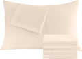 Pillowcases King 4 Pack, 20x36 Pillow Cases by Culve