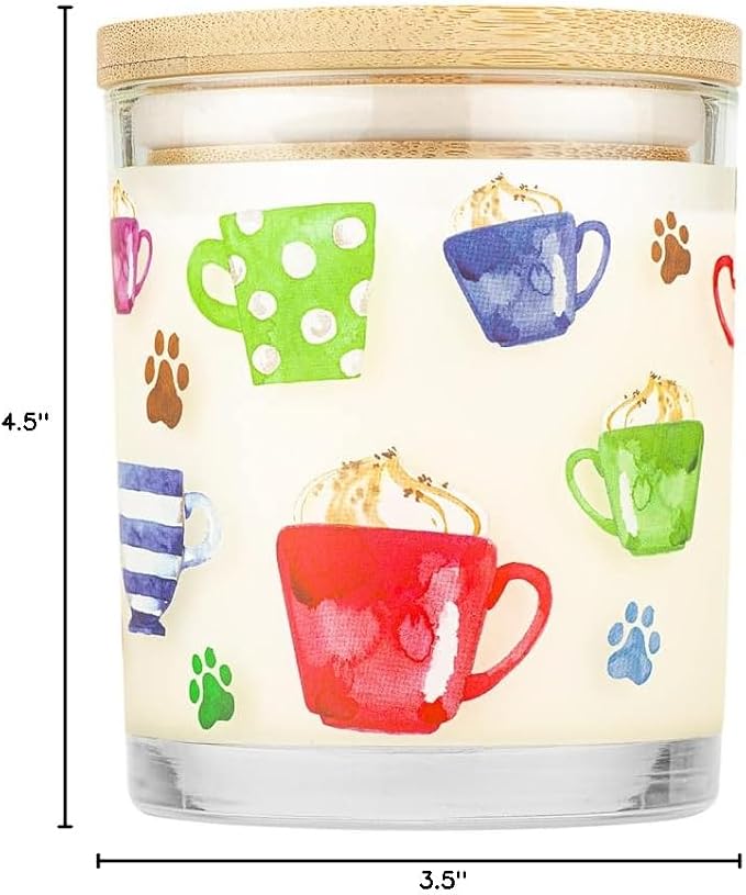 Pet House Pet Odor Candle Plant Based Hot Chocolate Candle Clean Burning - Image 10