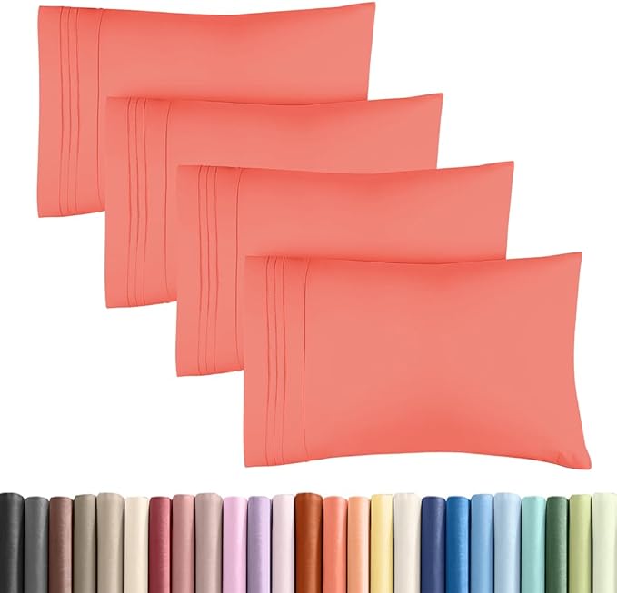 Standard Pillow Cases Set of 4 by CGKUnlimited