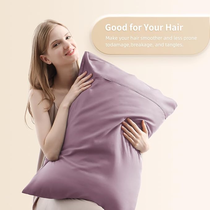 King Pillowcases, Cooling Viscose from Bamboo Pillow Covers - Image 2