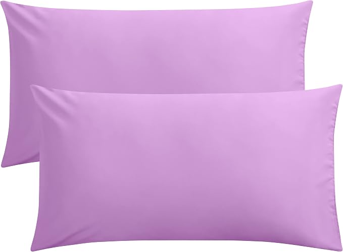 FLXXIE King Pillow Cases Set of 2, Soft Microfiber Pillow Covers by FLXXIE