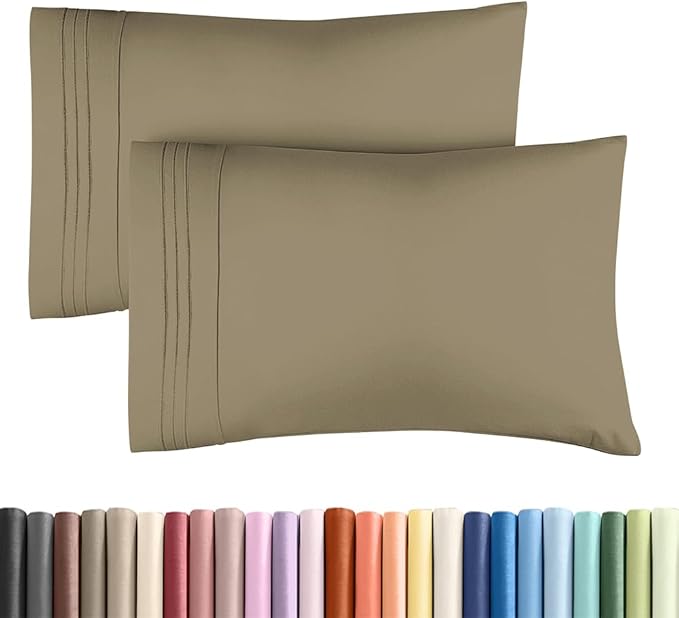 King Standard Pillow Cases Set of 2 by CGKUnlimited