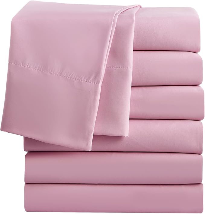 FreshCulture Twin Flat Sheets Only, Soft Microfiber Bedding Sheets by FreshCulture