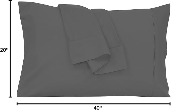Royale Linens King Pillowcase Set of 2 - Image 10