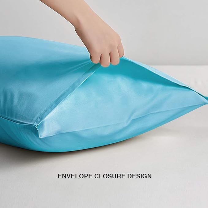 FLXXIE Pillow Cases Queen, Soft Microfiber Pillow Covers - Image 3