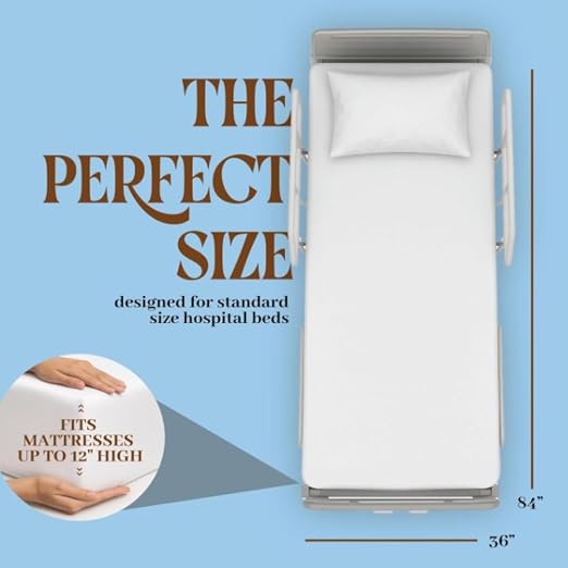 BLISSFORD - 36 Pack Fitted Hospital Bed Sheets - Image 2