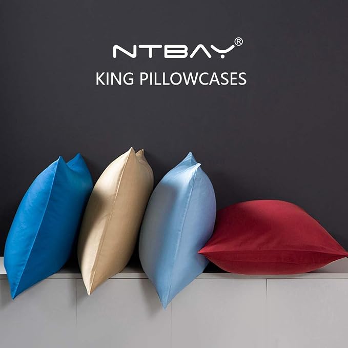 NTBAY King Pillowcase Set - Image 6
