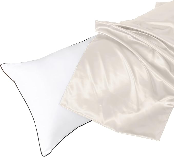 HUXMEYSON Body Pillow with Satin Pillowcase, Body Pillow - Image 8