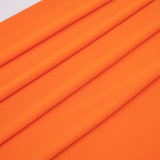 Full Flat Sheet Only， 80x96Inch Orange - Image 4