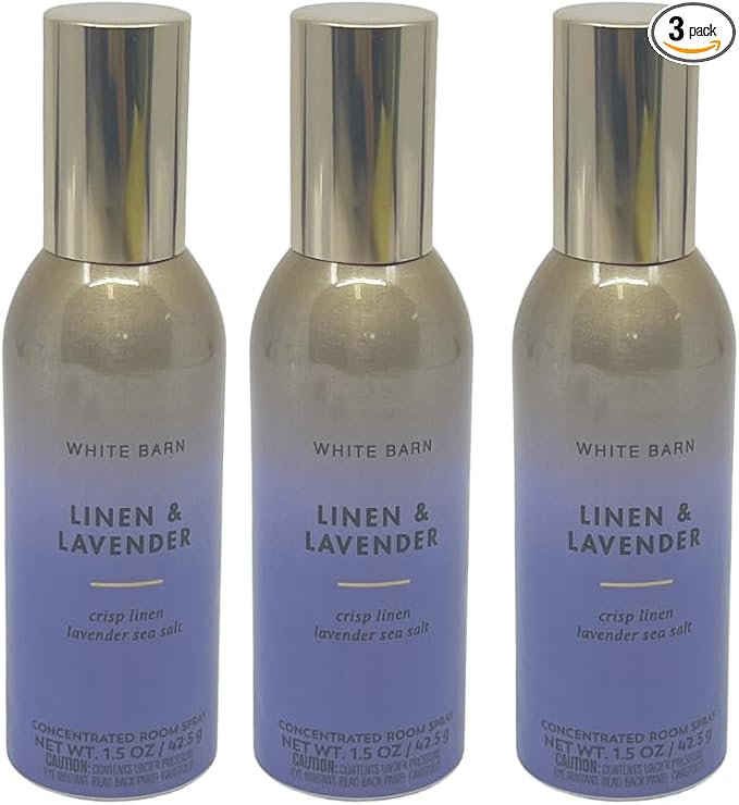 Bath & Body Works Linen & Lavender Concentrated Room Spray 1.5oz each by BathBodyWorks