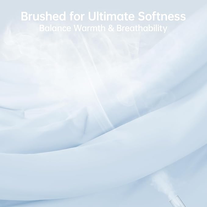 MUXHOMO Full Comforter Sets, All Season Ultra Soft Down Alternative Bedding - Image 3