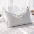 Luxury Feathers Down Pillows King Size Set of 2, Hotel Quality Fluffy Bed by AIKOFUL