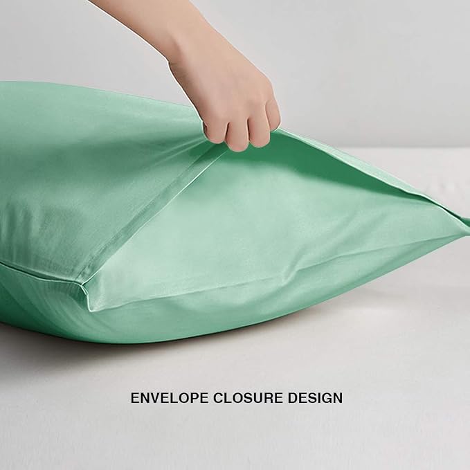 FLXXIE Pillow Cases Standard Size, Soft Microfiber Pillow Covers - Image 5