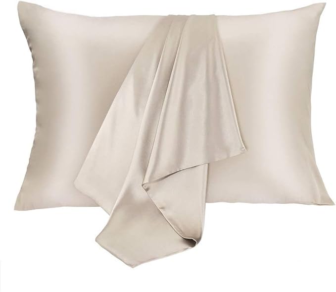 JOGJUE Silk Pillowcase for Hair and Skin 2 Pack 100% Mulberry Silk Bed by JOGJUE