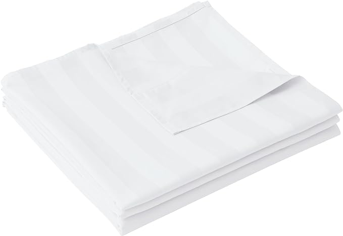 Cotton Full Flat Sheet Only, 600 Thread Count 100% Egyptian Cotton Top Sheet by ZaizaiHome