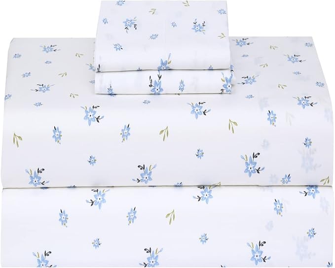 RUVANTI 100% Cotton Sheets – King Size Percale Bedding, Cooling & Breathable - Image 9