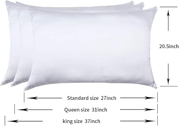 Jocoku 100% Mulberry Silk Pillowcases Set of 2 - Image 6