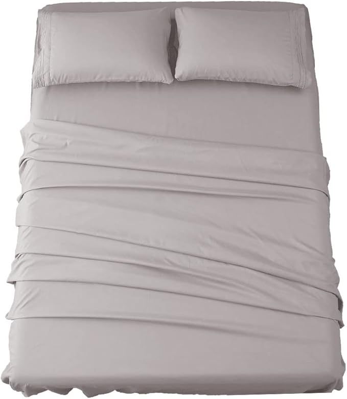 SONORO KATE Bed Sheet Set Super Soft Microfiber 1800 Thread Count Luxury by SONOROKATE