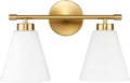 Hamilyeah Gold Bathroom Vanity Light Fixture by HAMILYEAH