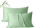 4 Pack Cooling Pillow Cases, Viscose Derived from Bamboo Pillow Protectors King by ShunjieHome