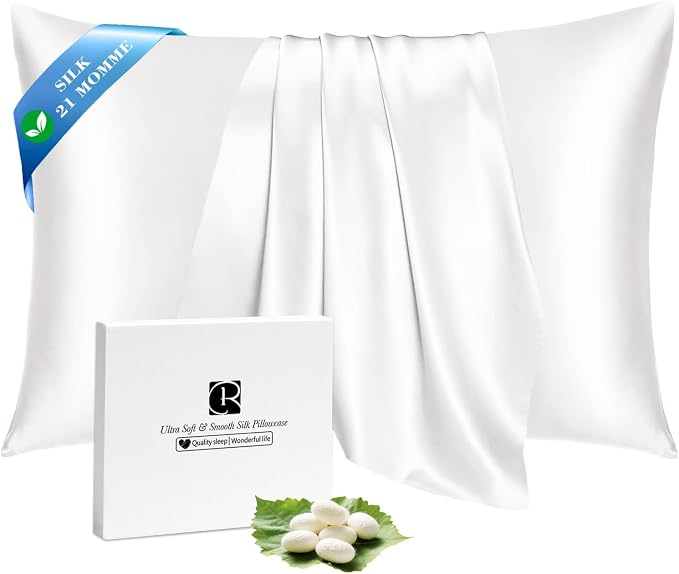 Ravmix 100% Silk Pillow Cases by Ravmix