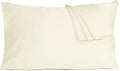 Pillow Cases, King Size Cotton Percale Weave Pillowcases, Pre-Shrunk Breathable by HOMTEC