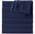 Maple&Stone Full Flat Sheet 6 Pack, Premium Soft & Breathable, Brushed by MapleStone