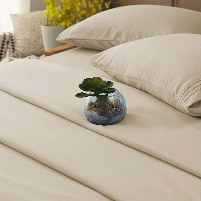 SONORO KATE Bed Sheet Set Super Soft Microfiber 1800 Thread Count Luxury - Image 3