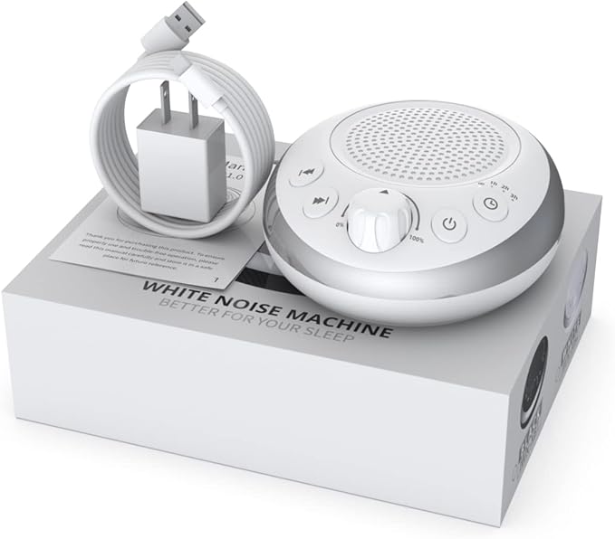 Loud Pink Noise Machine Sleep Machine Nostop 30 Soothing Sounds - Image 7