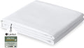 Lavisun Twin Flat Sheets Only, 1 Pack Soft Brushed Microfiber Bedding Sheets by Lavisun