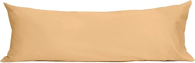 Sunflower Body Pillowcase 100% Cotton Long Pillow Cover/Case Envelope Closure 1 by SunflowerHometexUS