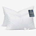 BHZ Down Feather Standard/Queen Pillows Set of 2 Pack, Luxury Hotel Collection by BHZHouseholdProducts