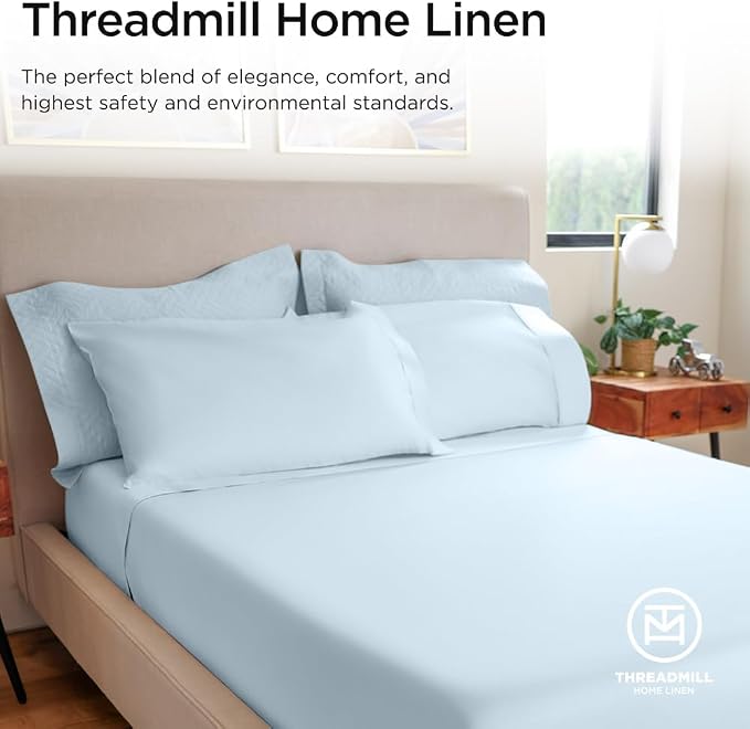 Threadmill Luxury 800 Thread Count 100% Cotton Sheets - Image 8