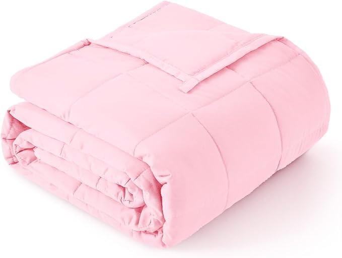 Topblan Weighted Blanket for Adults 12lbs, Soft Cooling Breathable Weighted by Topblan